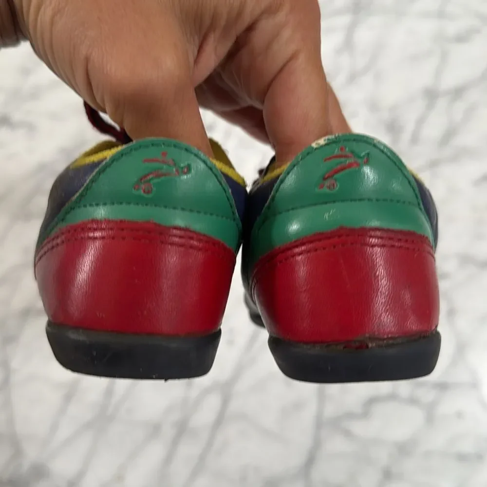 Stride Right Brown Baby Boy Flexible Moccasins Vtg